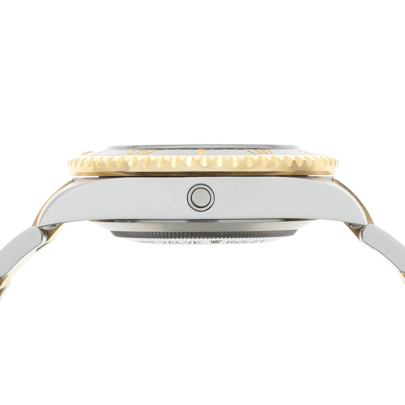 Exclusive Rolex 18K Yellow Gold Stainless Steel Sea-Dweller 126603 — Back View