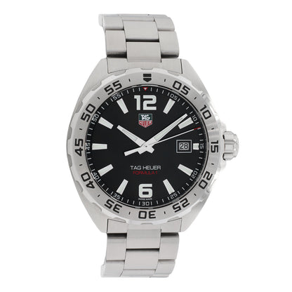 Exclusive TAG Heuer Stainless Steel Formula 1 Quartz WAZ1112 — Front View