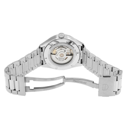 Exclusive Tag Heuer Stainless Steel Carrera Day-Date WBN2011 — Top View