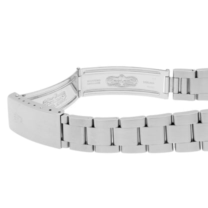 Exclusive Rolex Stainless Steel White Gold Oyster Perpetual 31 77014 — Top View