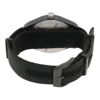 Exclusive IWC Black Ceramic Pilot Top Gun 41mm IW326901 — Side View