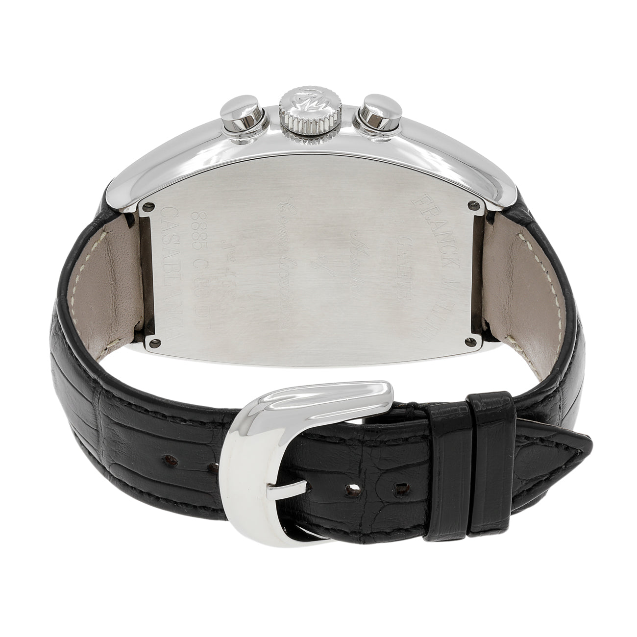 Exclusive Franck Muller Stainless Steel Casablanca Chronograph 8885 C CC DT — Side View