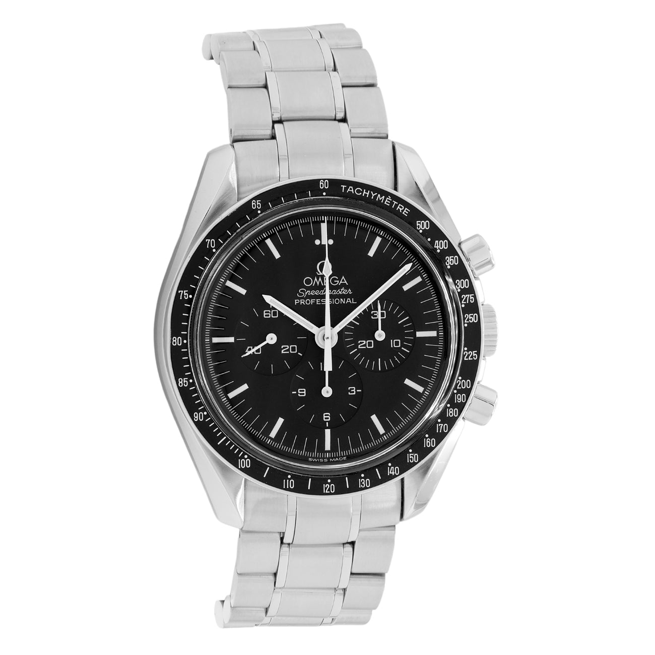 Exclusive Omega Speedmaster Moonwatch 311.30.42.30.01.006 — Front View