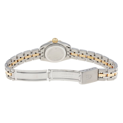Exclusive Tudor Stainless Steel 18K Yellow Gold Princess Oysterdate 92413 — Top View