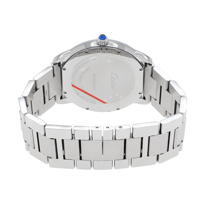 Exclusive Cartier Stainless Steel Ronde Solo de Cartier WSRN0023 — Side View
