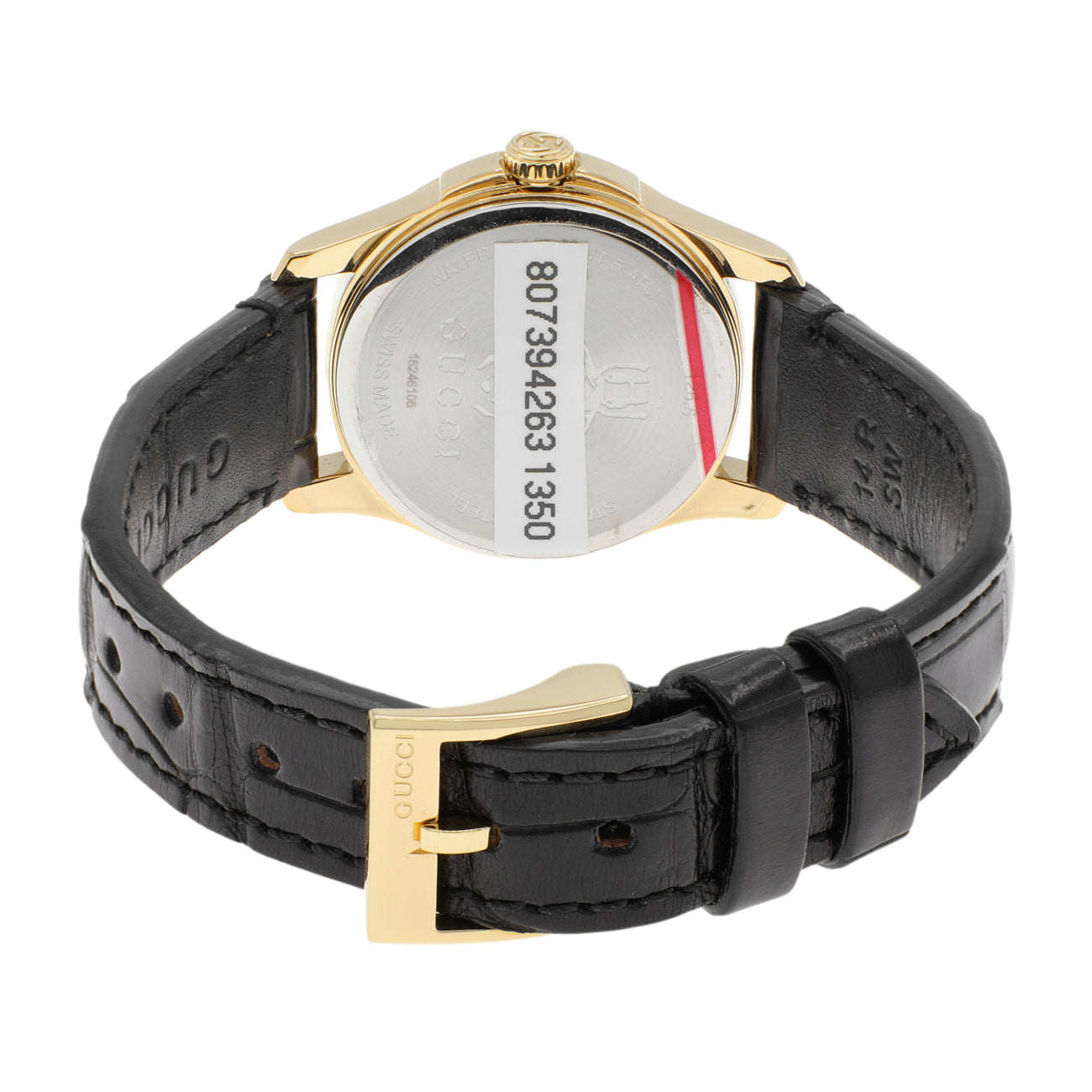 Exclusive Gucci G-Timeless 27mm Turquoise Quartz Watch — Side View