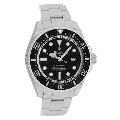 Exclusive Rolex Stainless Steel Sea-Dweller Deepsea 116660 — Front View