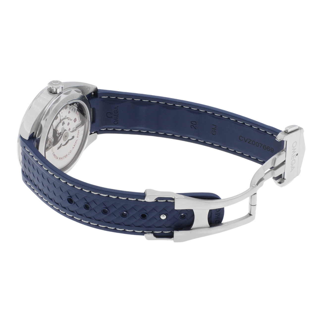 Exclusive Omega Stainless Steel Seamaster Aqua Terra 220.12.41.21.03.001 — Top View