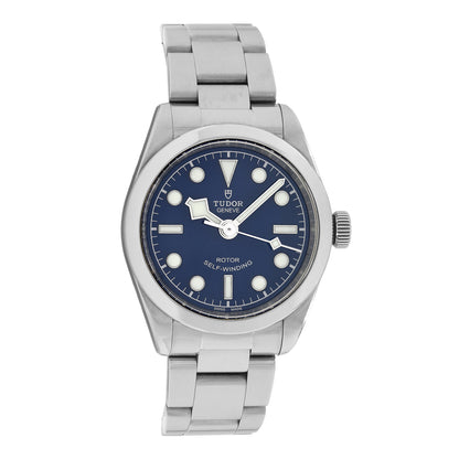 Exclusive Tudor Stainless Steel Black Bay 32 79580 — Front View