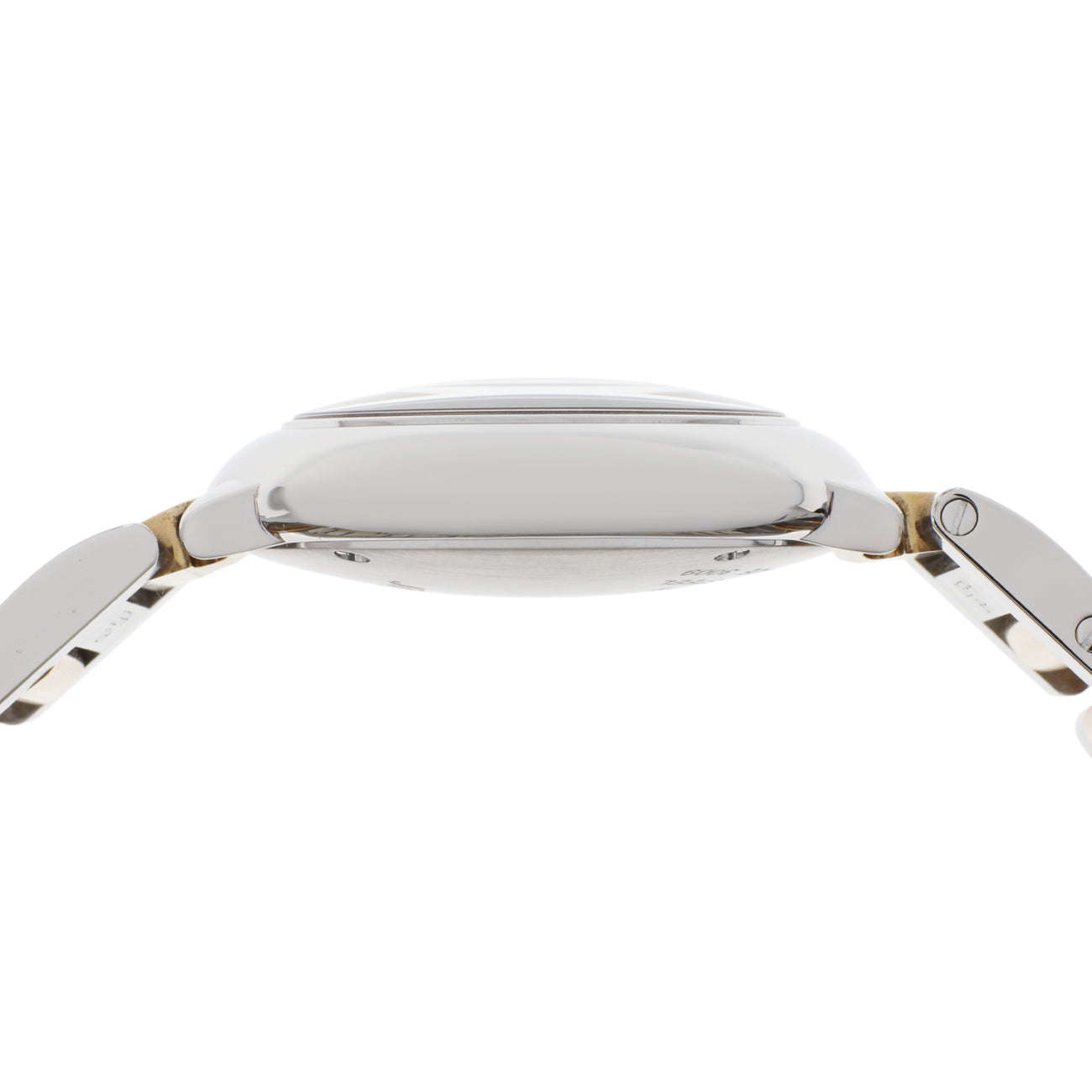Exclusive Cartier Stainless Steel 18K Yellow Gold Ballon Bleu 28mm W2BB0010 — Back View