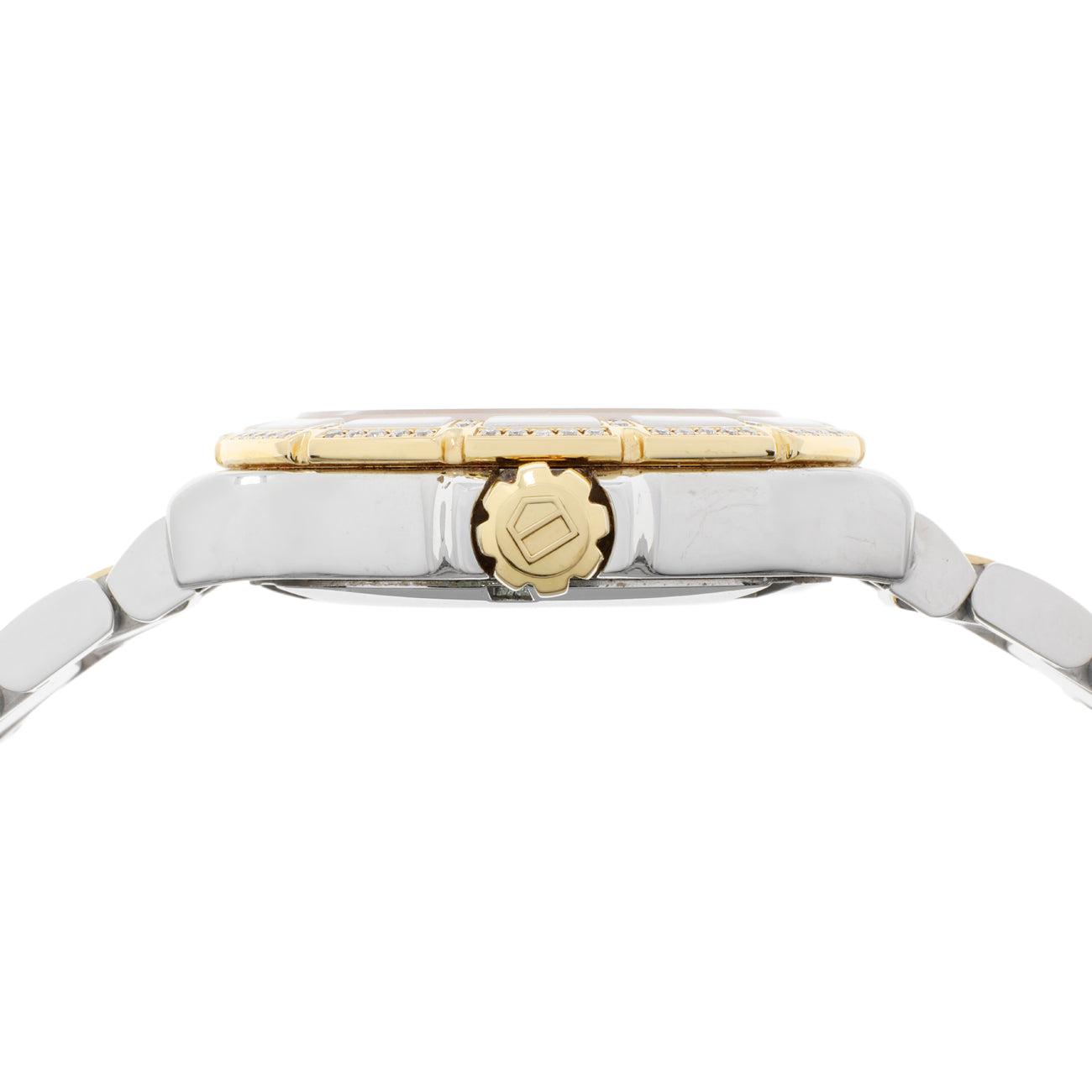 Exclusive Tag Heuer Stainless Steel Ceramic Diamond Formula 1 Quartz WAH1221 — Top View