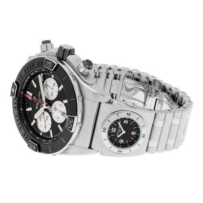 Exclusive Breitling Stainless Steel Super Chronomat B01 44 AB0136251B1A2 — Side View