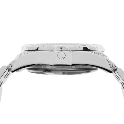 Exclusive Breitling Stainless Steel Diamond Bentley 6.75 A44362 — Back View