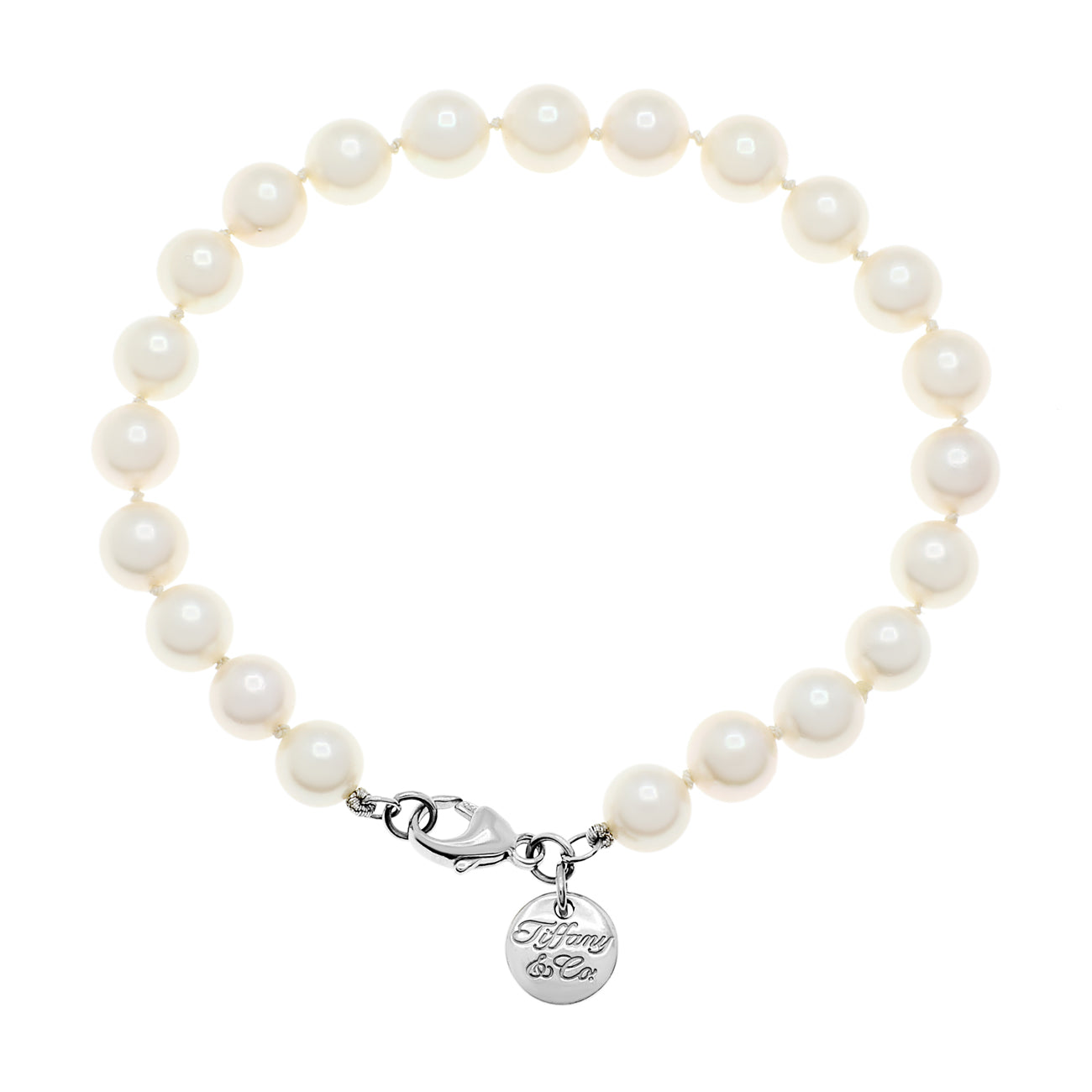 Exclusive Tiffany & Co. Essential Pearls Bracelet — Front View