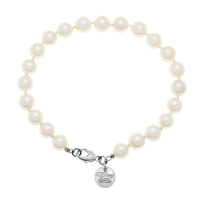 Exclusive Tiffany & Co. Essential Pearls Bracelet — Front View
