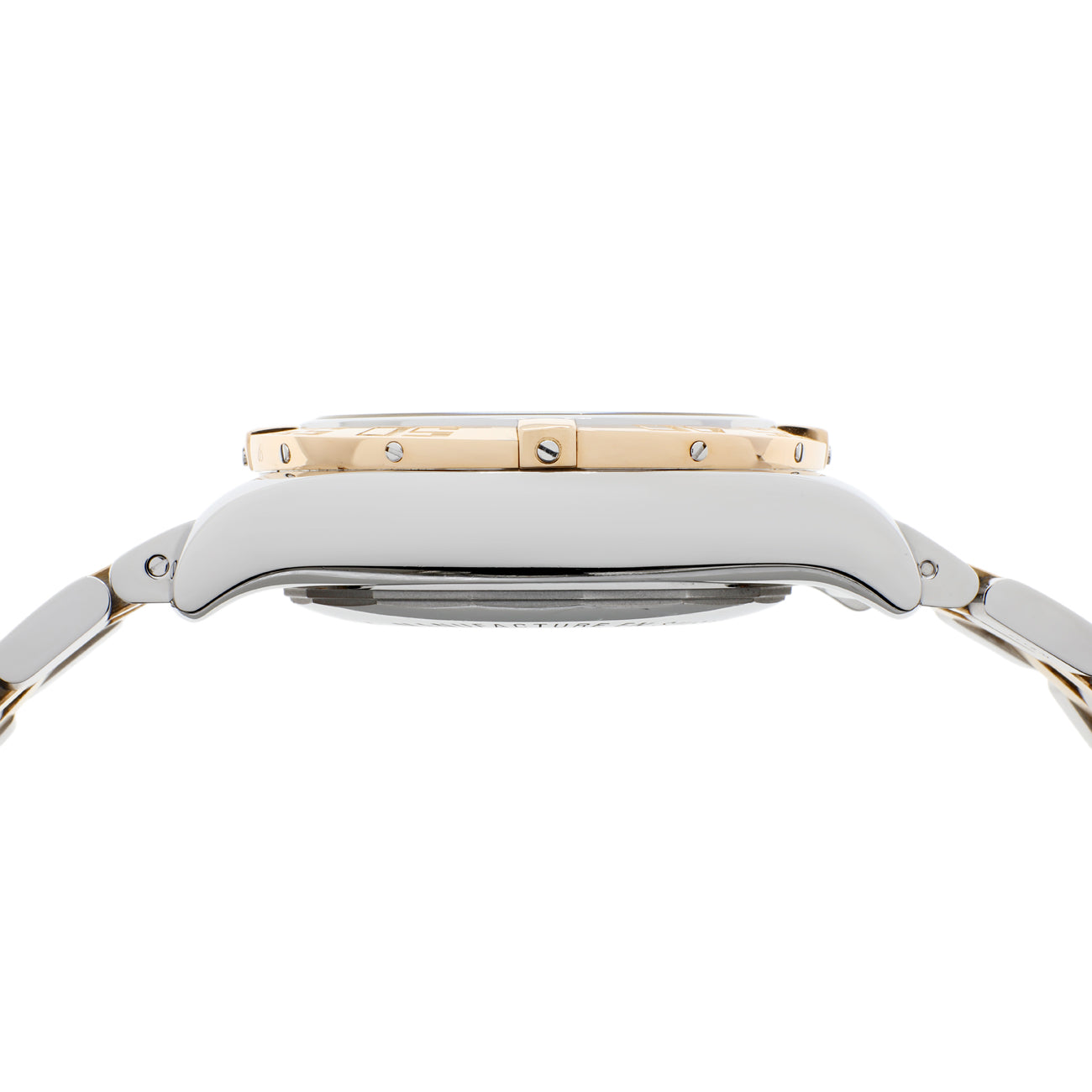 Exclusive Breitling Stainless Steel 18K Rose Gold Chronomat 44 CB0110 — Back View