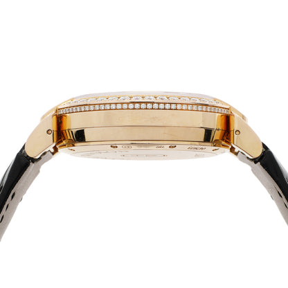 Exclusive Harry Winston 18K Rose Gold Diamond Premier 200-UCA39R — Back View