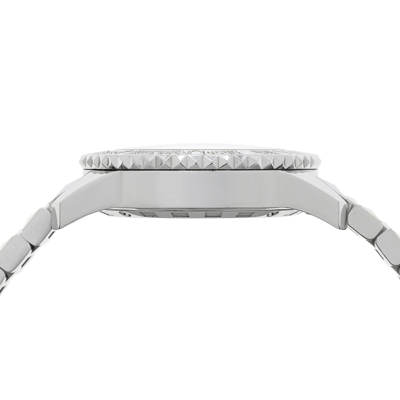 Exclusive Christian Dior Stainless Steel Christal CD113118 — Back View