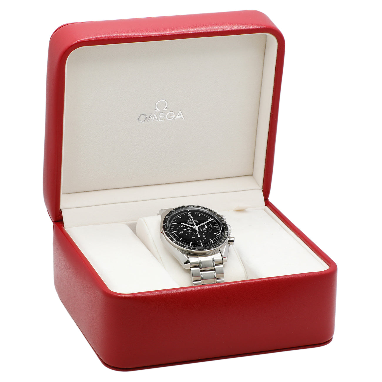 Exclusive Omega Stainless Steel Speedmaster Professional Moonwatch 3570.50.00 — Detail View