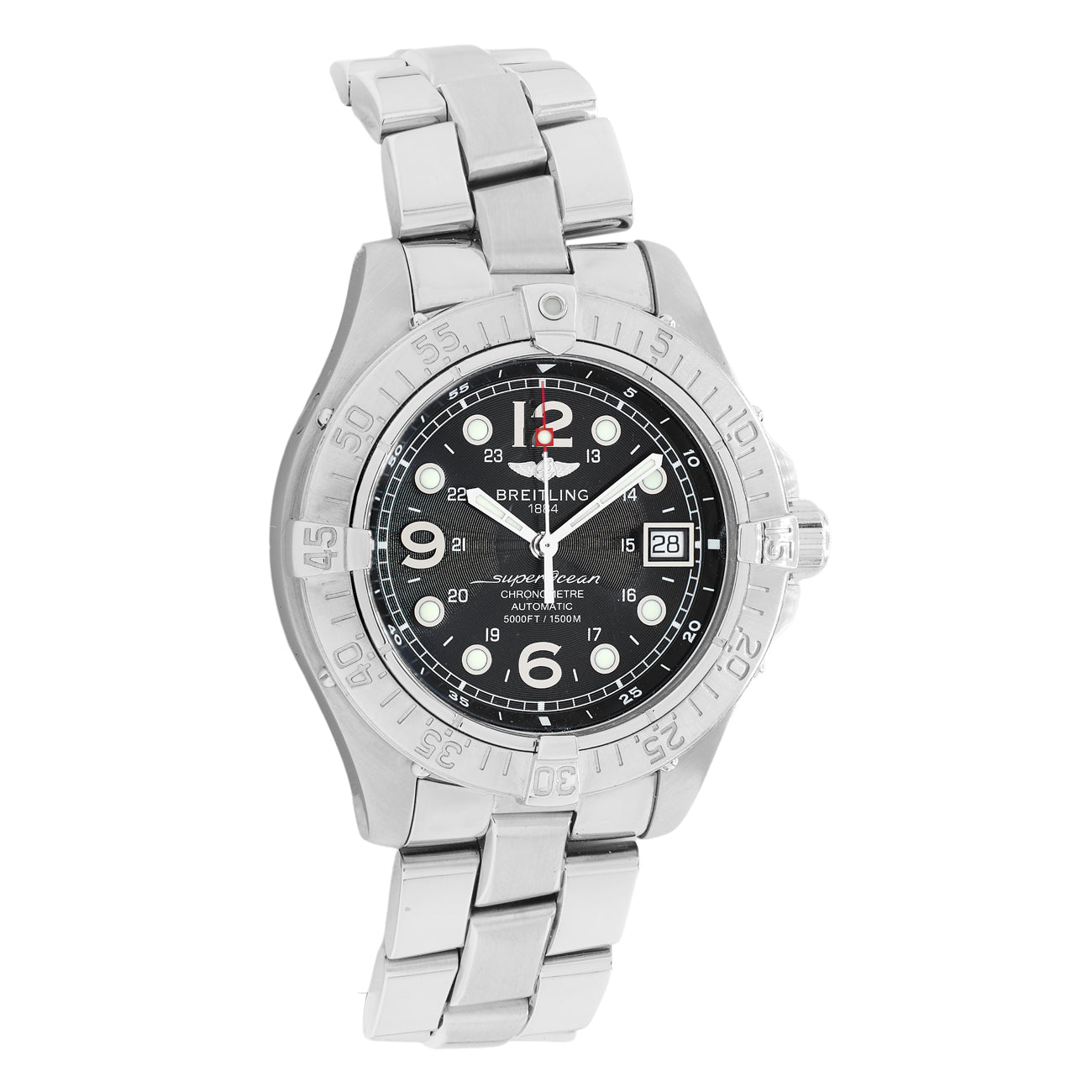 Exclusive Breitling Stainless Steel Superocean Steelfish A17360 — Front View
