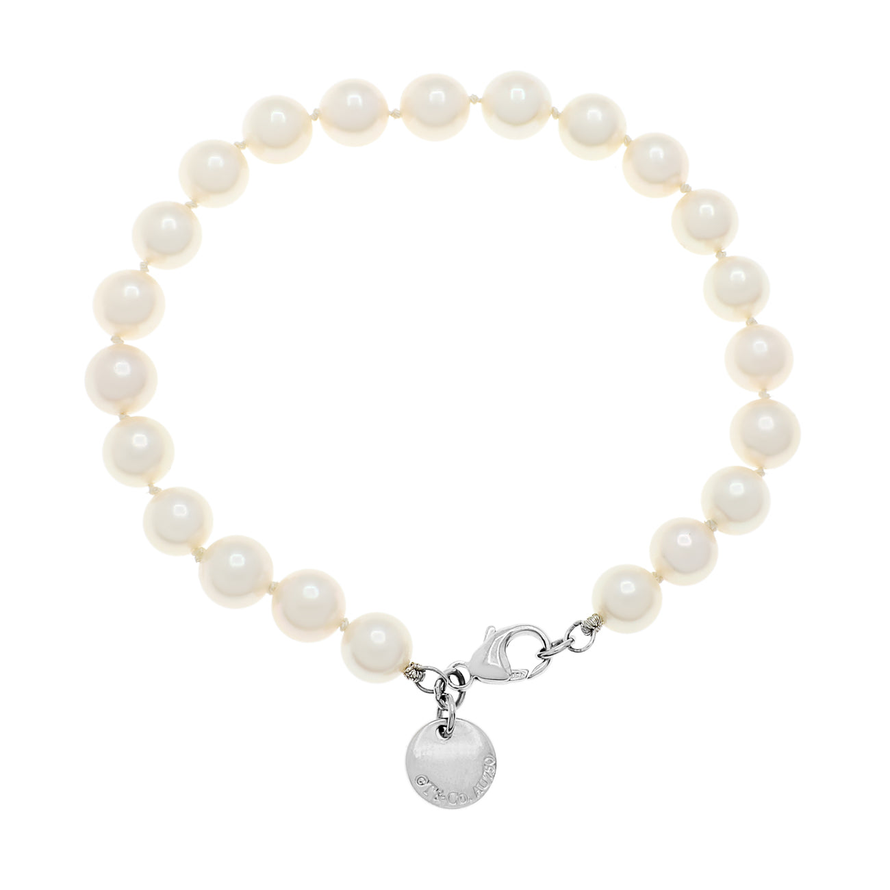 Exclusive Tiffany & Co. Essential Pearls Bracelet — Side View