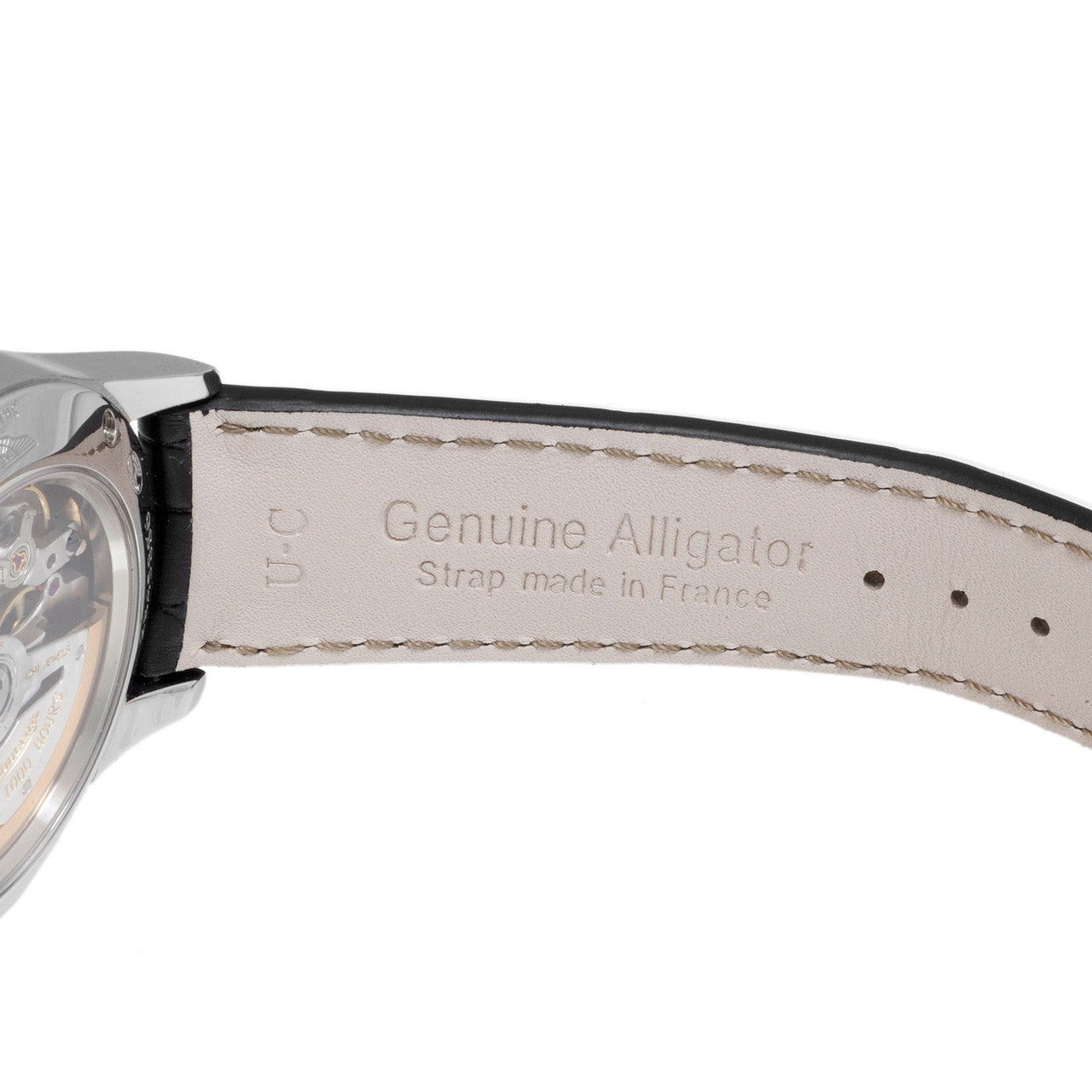 Exclusive Jaeger LeCoultre Master Hometime Aston Martin Q162847N — Detail View