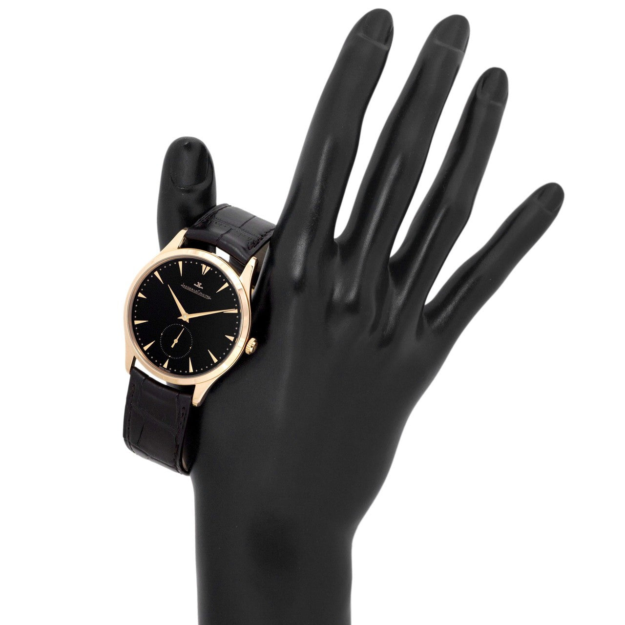 Exclusive Jaeger-LeCoultre 18K Rose Gold Master Grande Ultra Thin Q1352470 — Back View
