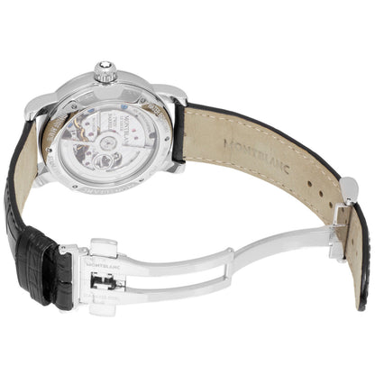 Exclusive Montblanc Stainless Steel Nicolas Rieussec Chronograph  106488 — Back View