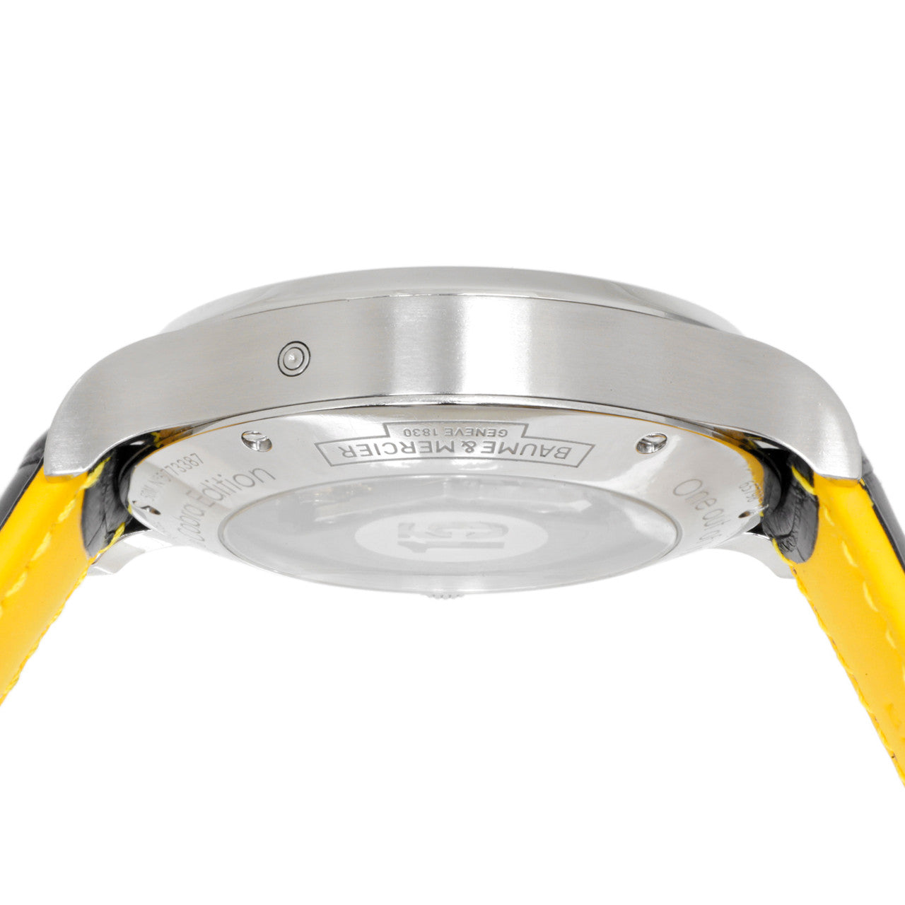 Exclusive Baume & Mercier Stainless Steel Capeland Cobra Chronograph M0A10282 — Side View