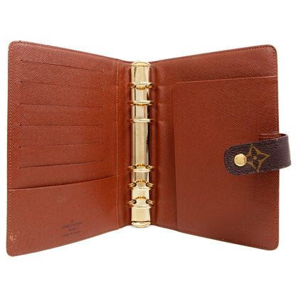 Exclusive Louis Vuitton Monogram Medium  Ring Agenda Cover — Lifestyle View