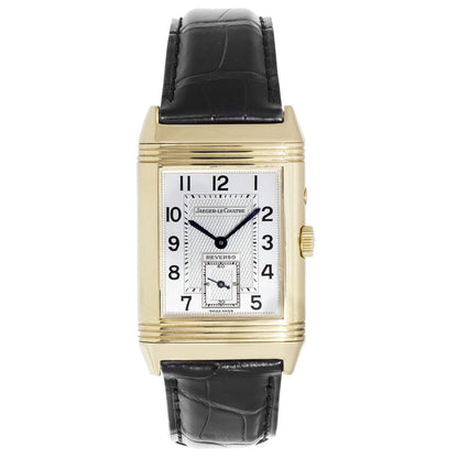 Exclusive Jaeger-LeCoultre 18K Yellow Gold Reverso Duoface Day & Night 270.1.54 — Front View