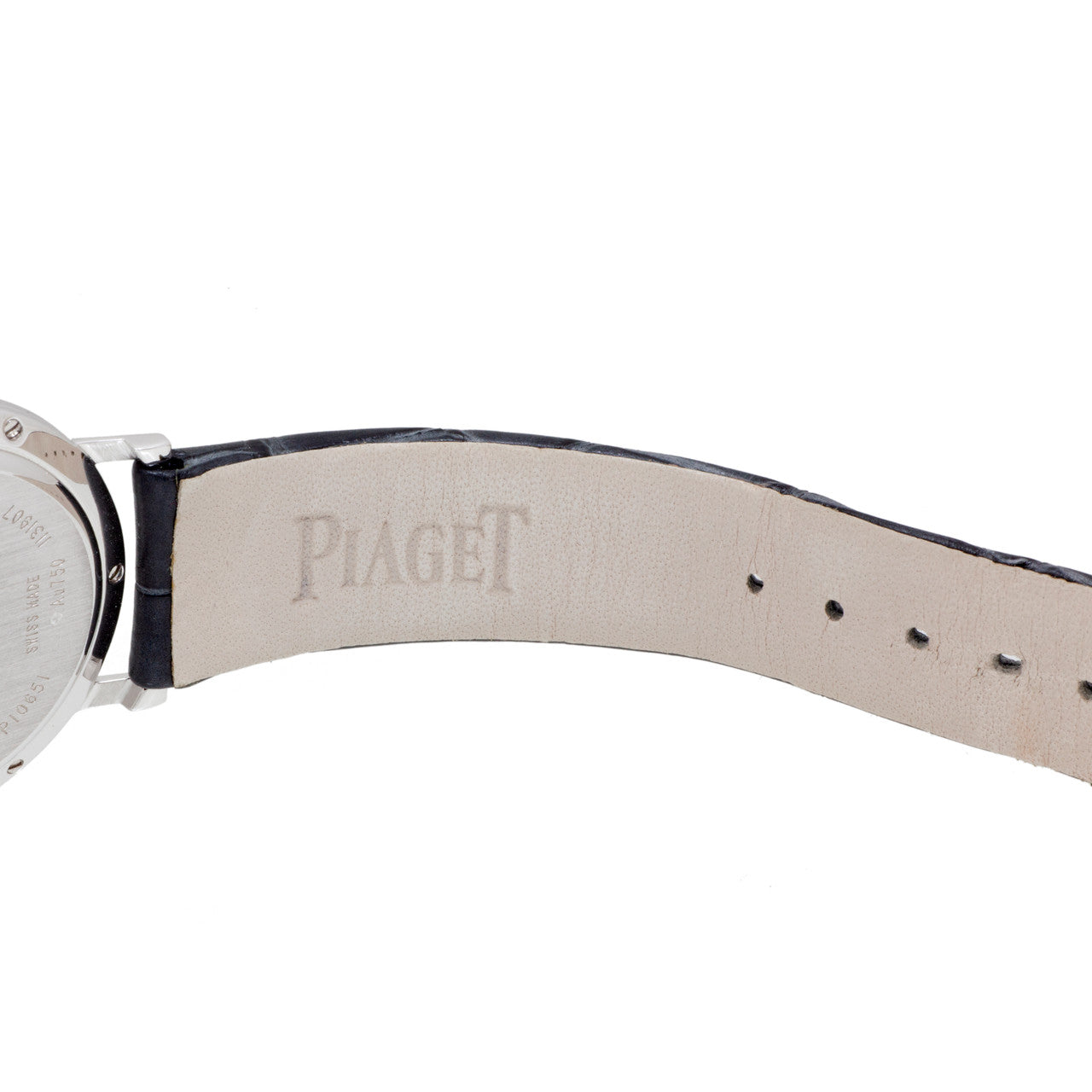 Exclusive Piaget 18K White Gold Diamond 34mm Altiplano Watch GOA39106 — Lifestyle View