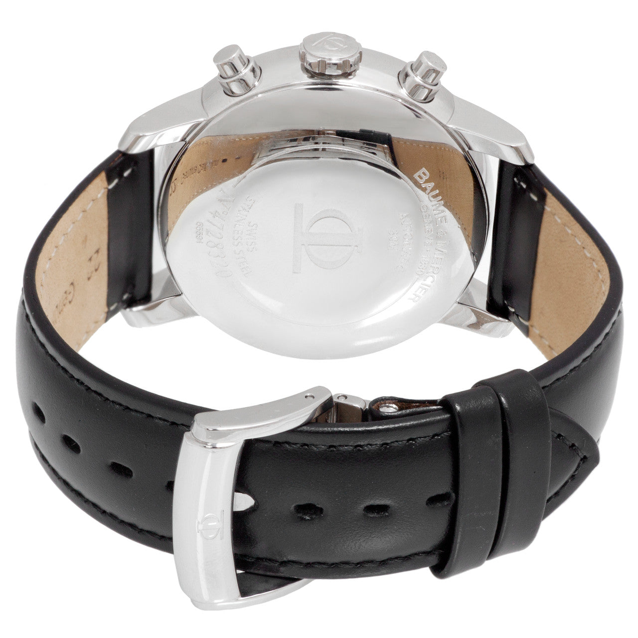 Exclusive Baume & Mercier Classima Executives XL Chronograph Automatic Watch MOA8733 — Lifestyle View