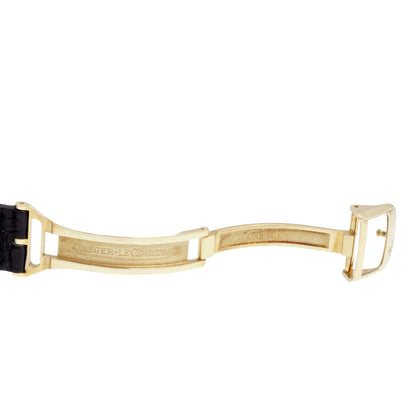 Exclusive Jaeger-LeCoultre 18K Yellow Gold Reverso Duoface Day & Night 270.1.54 — Back View