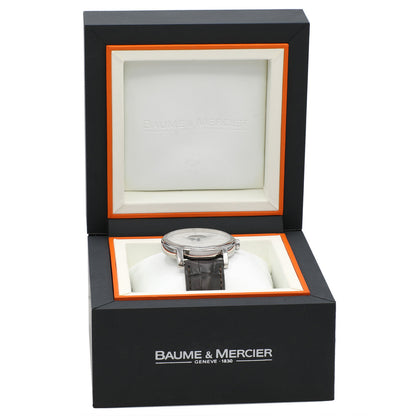 Exclusive Baume & Mercier Stainless Steel Classima Executives Automatic 8688 — Lifestyle View