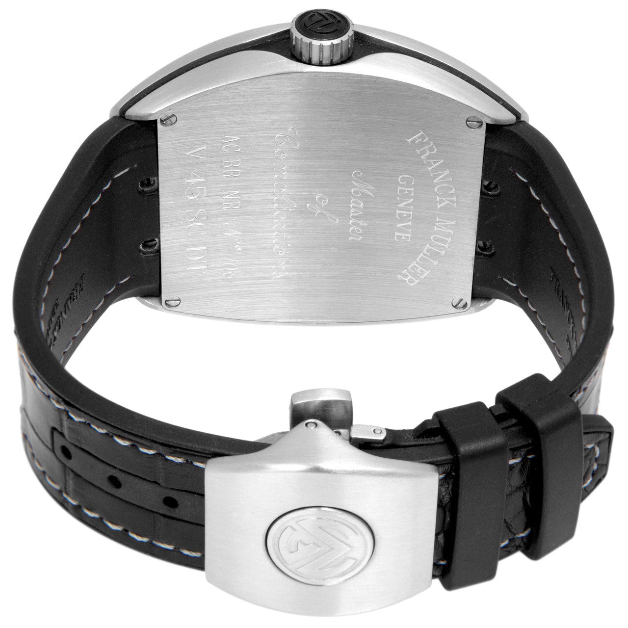 Exclusive Franck Muller Stainless Steel Vanguard  V 45 SC DT AC BR NR — Top View