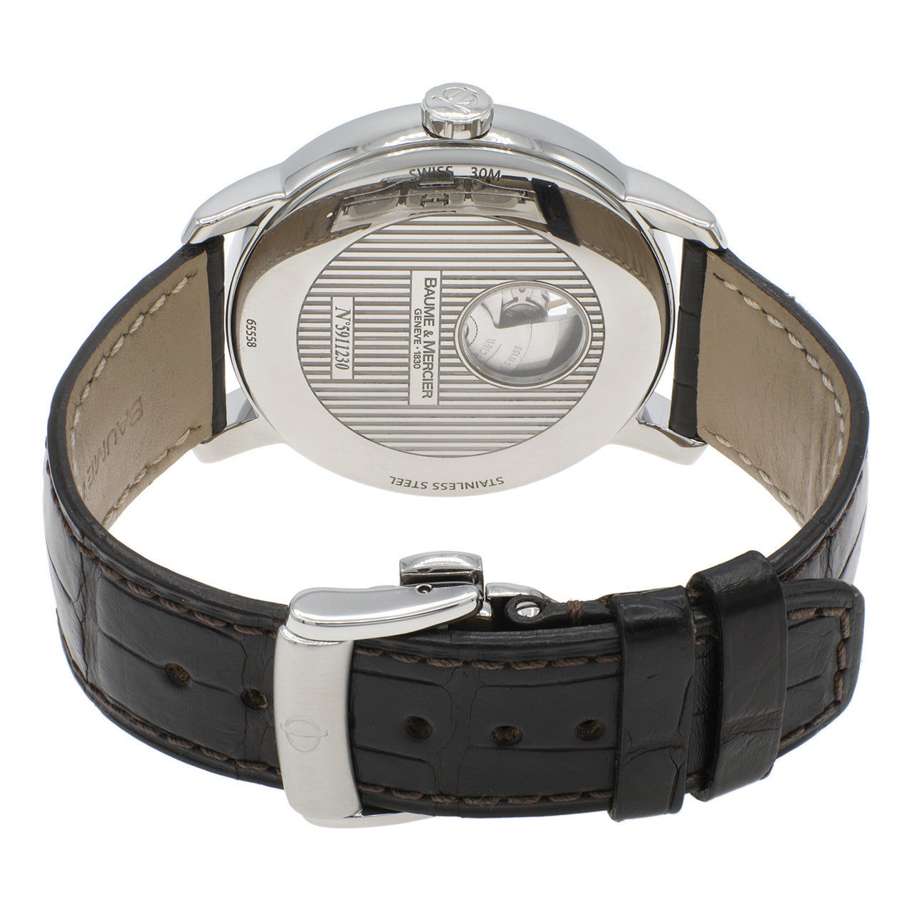 Exclusive Baume & Mercier Stainless Steel Classima Executives Automatic 8688 — Alternate View 7