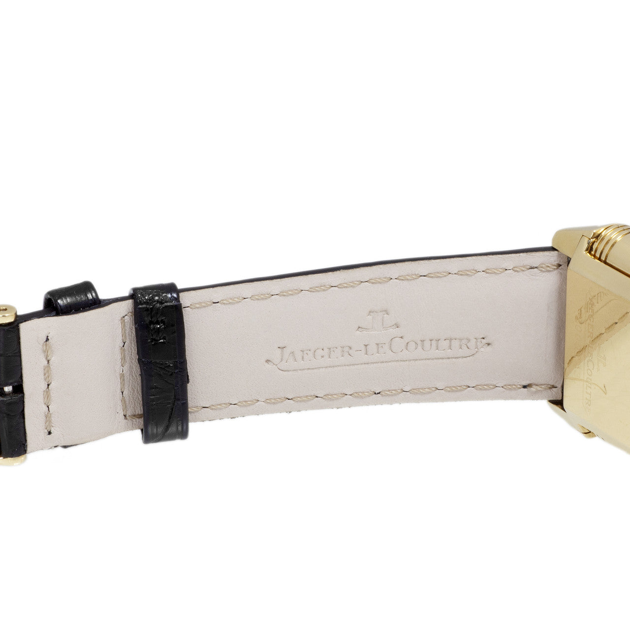 Exclusive Jaeger-LeCoultre 18K Yellow Gold Reverso Duoface Day & Night 270.1.54 — Top View
