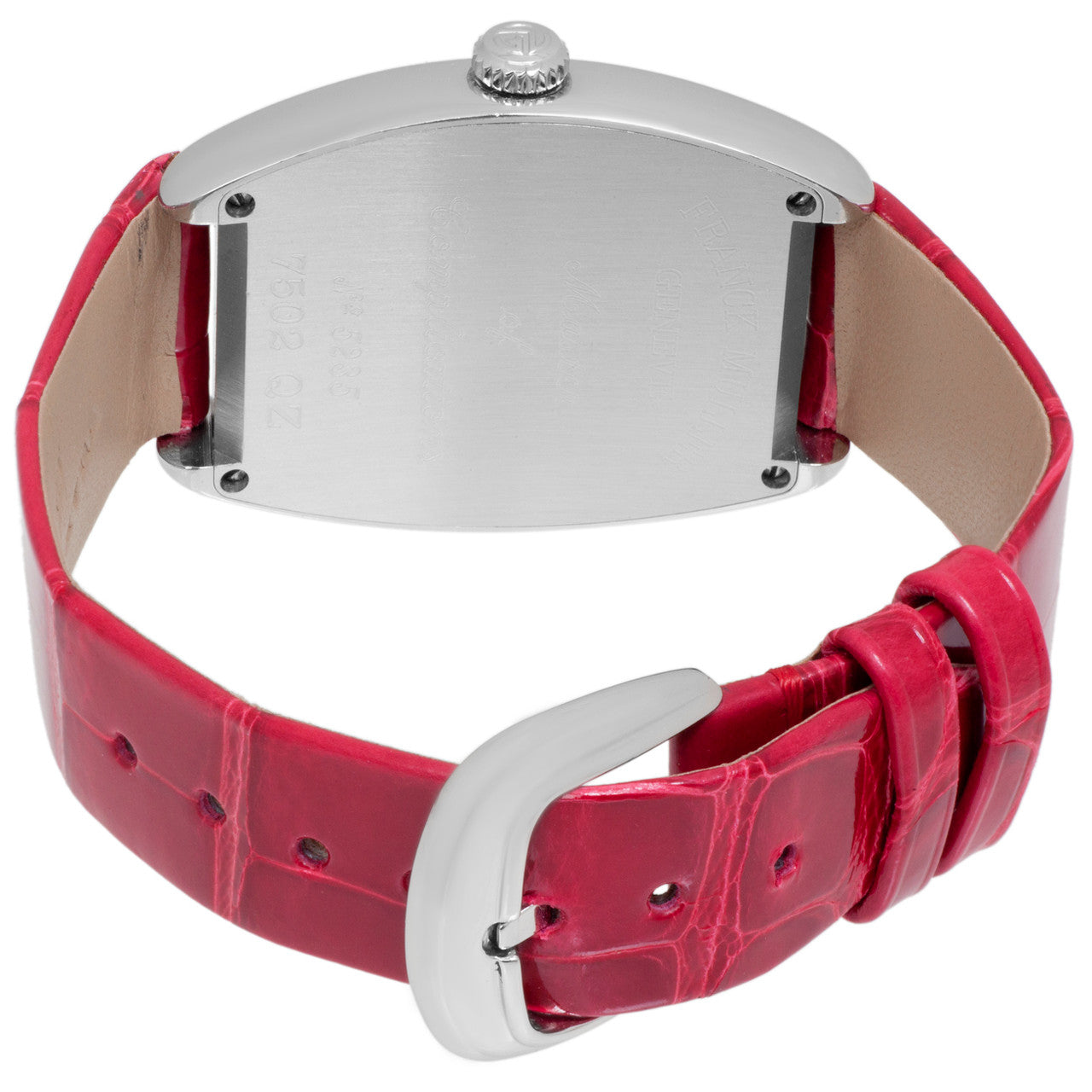 Exclusive Franck Muller Stainless Steel Cintree Curvex Quartz Watch 7502 QZ — Lifestyle View