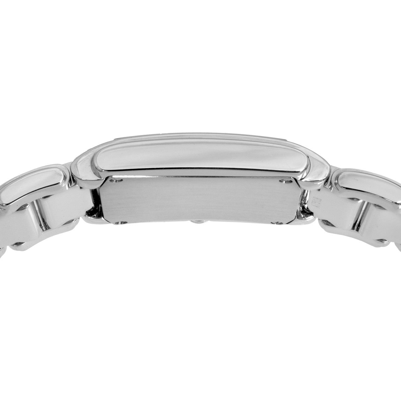 Exclusive Patek Philippe Stainless Steel & Diamond Twenty-4 Ladies Quartz Watch 4910-10A-010 — Back View