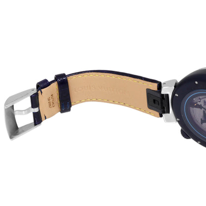 Exclusive Louis Vuitton Stainless Steel Tambour Street Diver — Alternate View 7