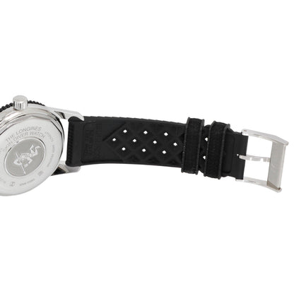 Exclusive Longines Stainless Steel Heritage Skin Diver L2.822.4.56.9 — Side View