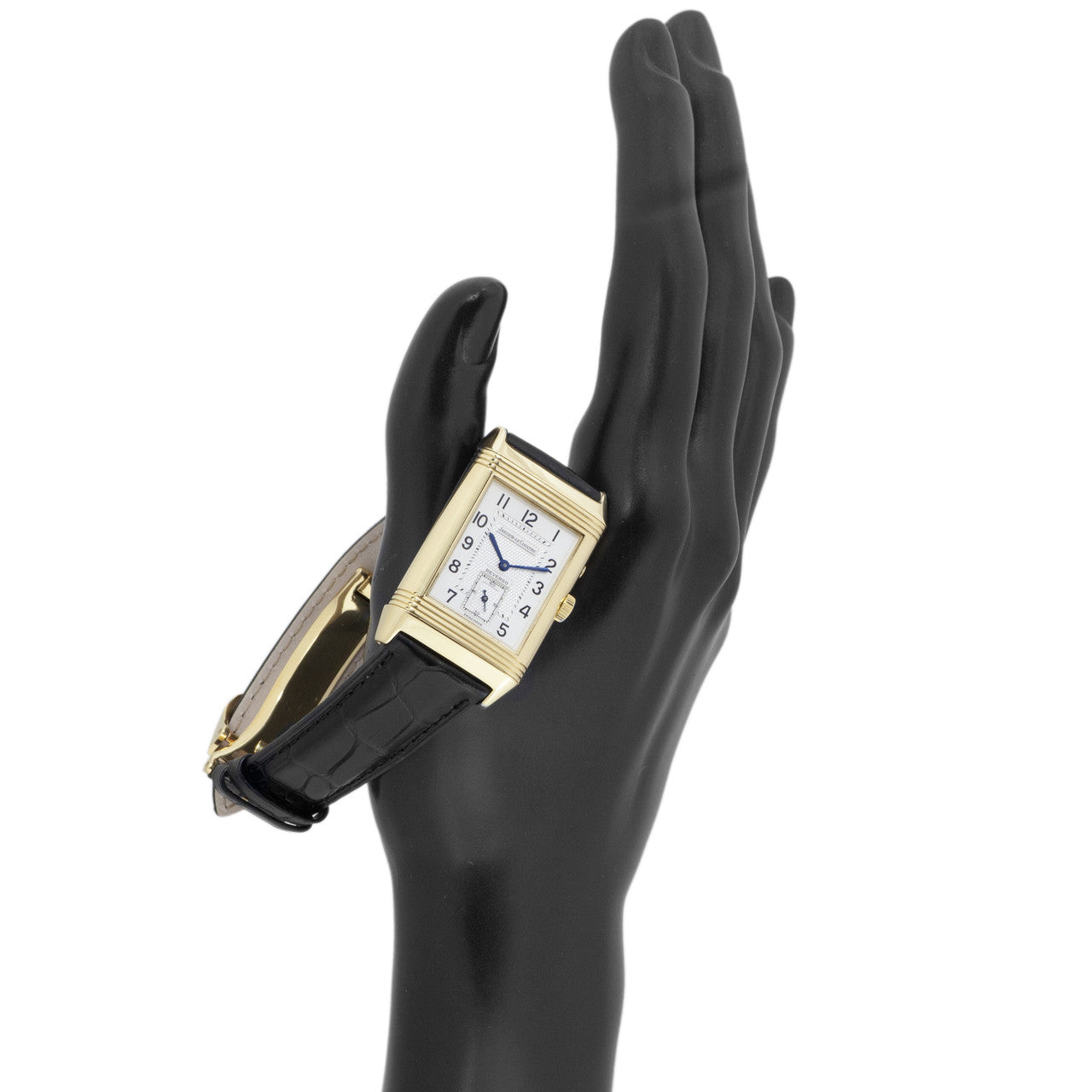 Exclusive Jaeger-LeCoultre 18K Yellow Gold Reverso Duoface Day & Night 270.1.54 — Alternate View 10