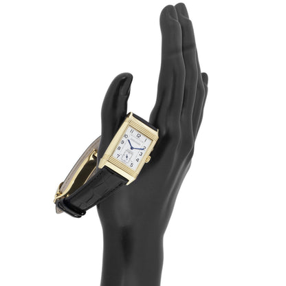 Exclusive Jaeger-LeCoultre 18K Yellow Gold Reverso Duoface Day & Night 270.1.54 — Alternate View 10