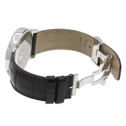 Exclusive Baume & Mercier Stainless Steel Classima Executives Automatic 8688 — Side View