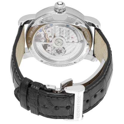 Exclusive Montblanc Stainless Steel Nicolas Rieussec Chronograph  106488 — Top View