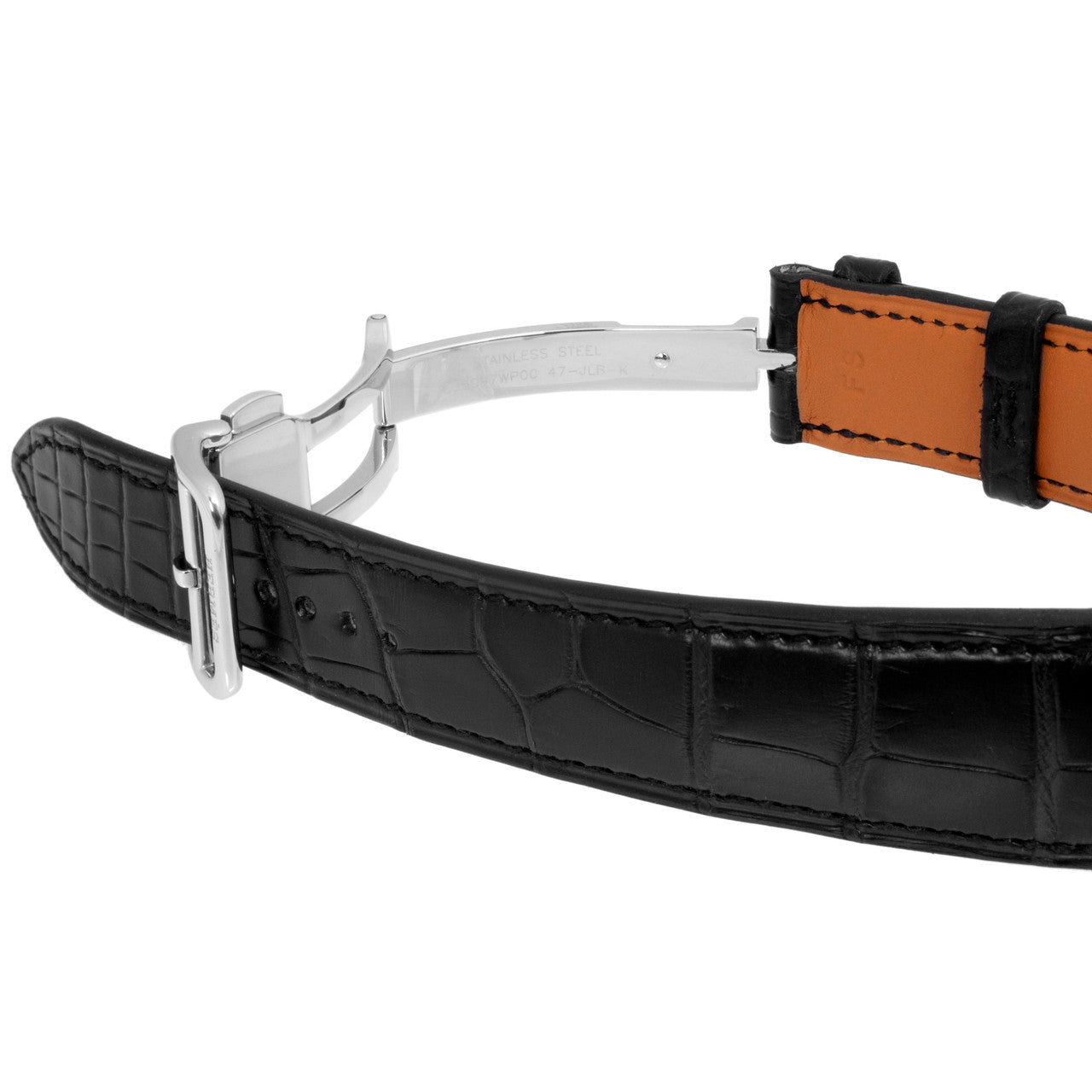 Exclusive Hermes Stainless Steel 43mm Arceau Grande Lune W036756WW00 — Top View