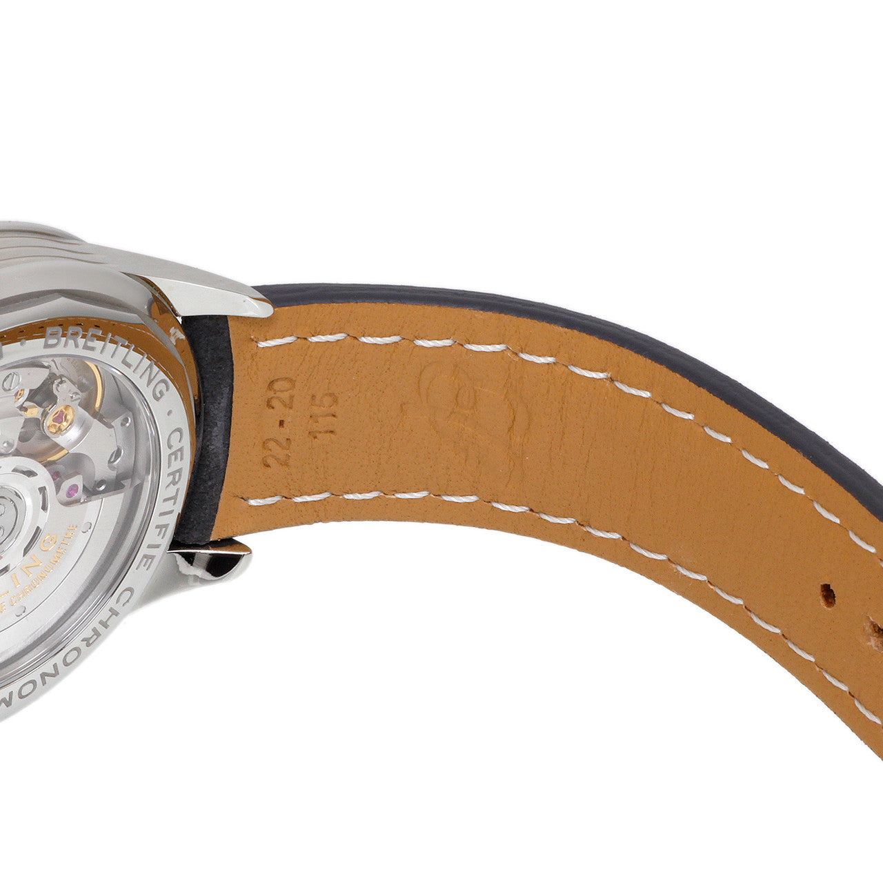 Exclusive Breitling Stainless Steel Premier BO1 Chronograph AB0118 — Detail View