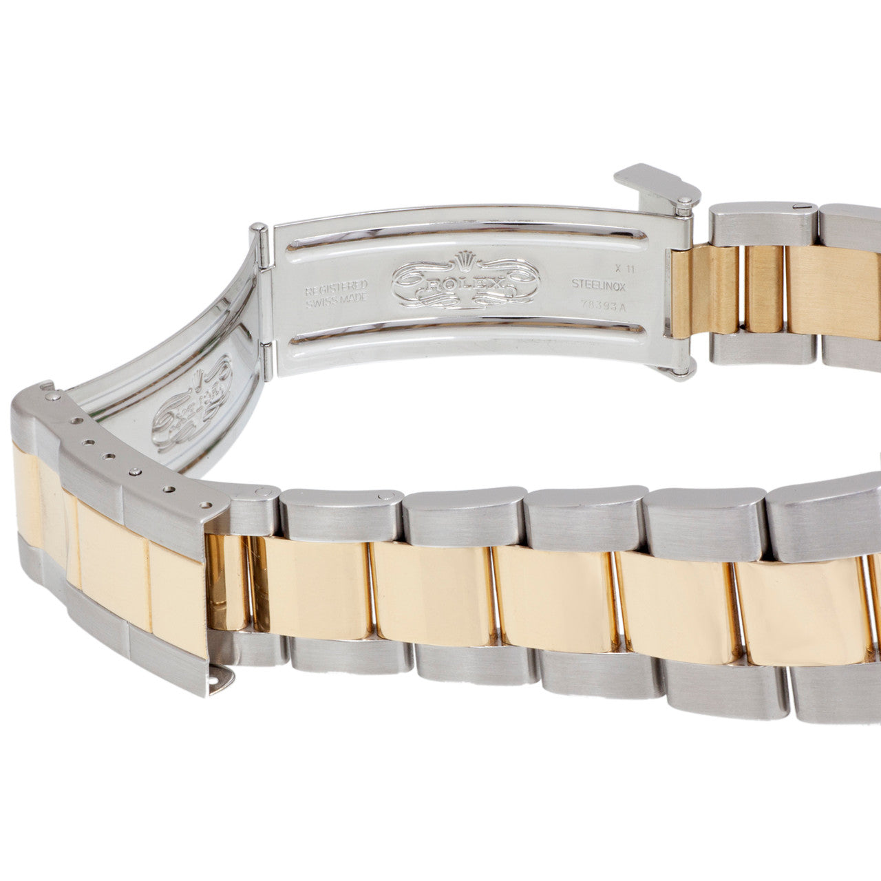 Exclusive Rolex 18K Yellow Gold & Stainless Steel Cosmograph Daytona 16523 — Back View
