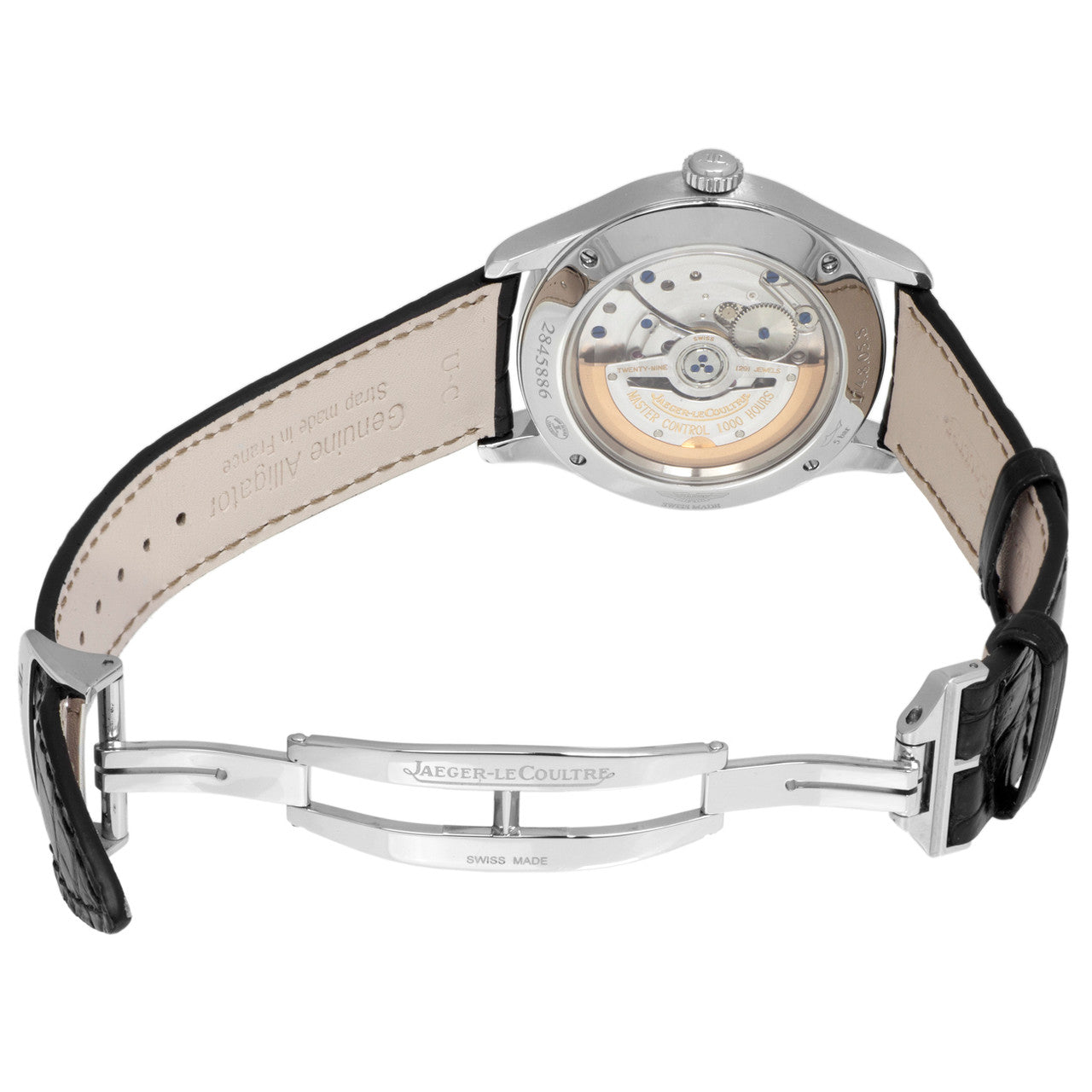 Exclusive Jaeger LeCoultre Master Hometime Aston Martin Q162847N — Lifestyle View